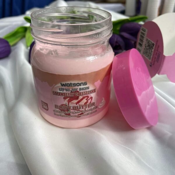 بادي باتر تفتيح وتعطير للجسم تشيز كيك فراوله