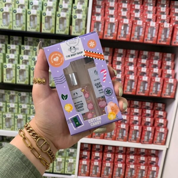 طقم the body shop cotton CANDY❤️🍬🍭