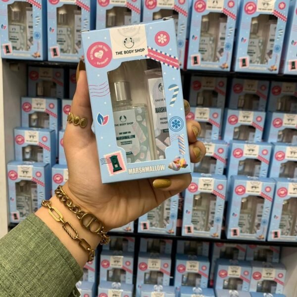 طقم the body shop MARSHMALLON🍭🍬