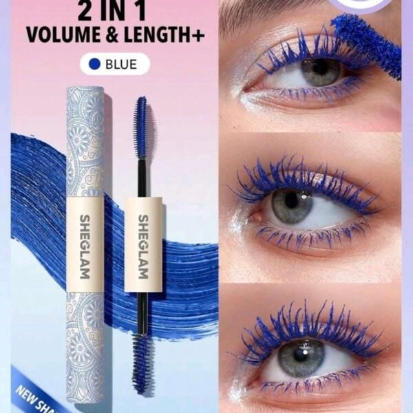 ماسكرا زرقاء شيجلام💙