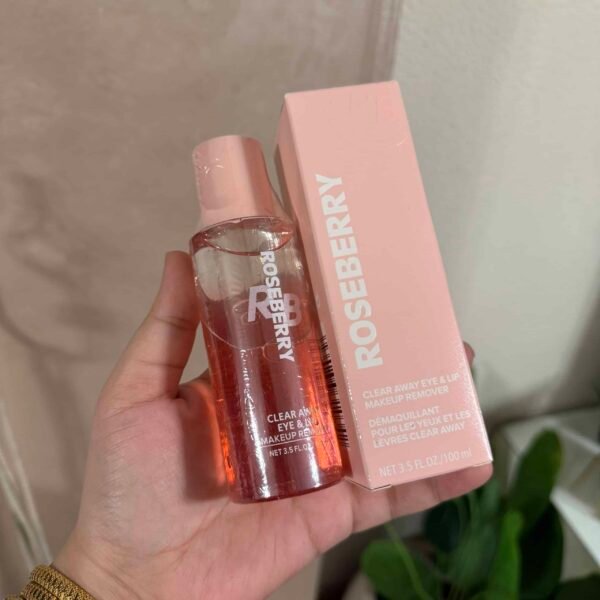 🎁 مزيل ميك اب زيتي روز بيري بينك 🩷