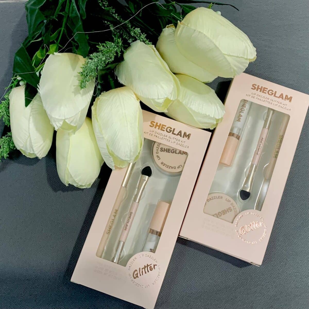 ⁦🎁 طقم شيجلام روج ٤*١ جليتر ✨⁩ - الصورة ⁦3⁩