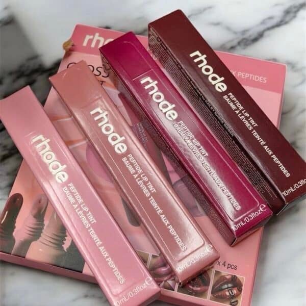 🎁 سيت 4*1 ليب جلوس رود بجمنت عالي❤️✨