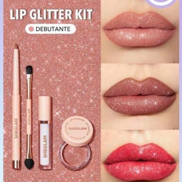 🎁 طقم شيجلام روج ٤*١ جليتر ✨