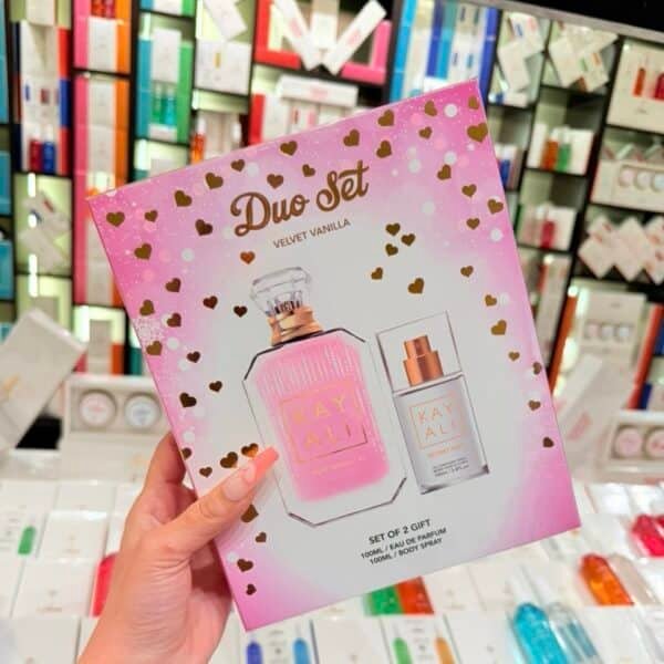 بوكس كيالي VELVET VANILLA +اسبلاش 100مل هديه ✨