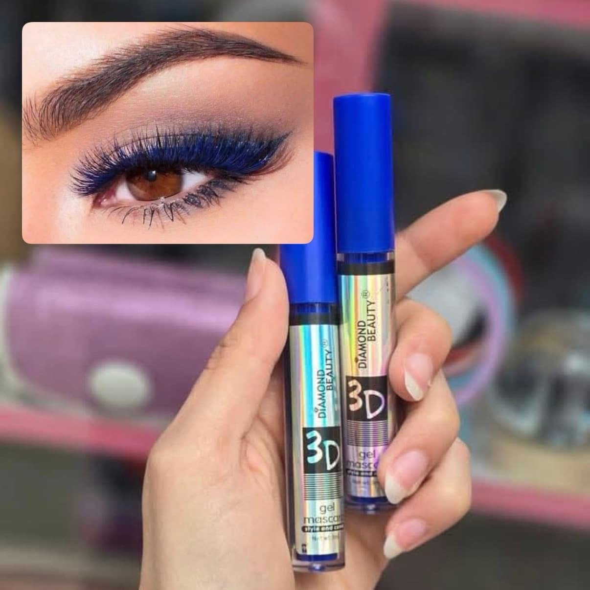 da518c66-3e53-4d05-bace-039e1f97a7d7 ماسكرا دايمند ازرق 🩵✨ - الصورة 1